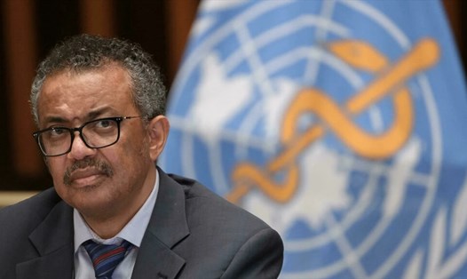 Tổng Giám đốc Tổ chức Y tế Thế giới (WHO) Tedros Adhanom Ghebreyesus. Ảnh: AFP