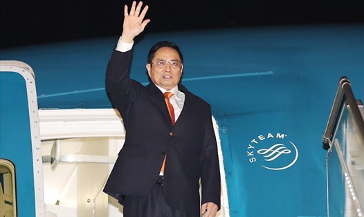 Ngày 31.10, Thủ tướng Phạm Minh Chính lên đường tham dự Hội nghị COP26, thăm làm việc tại Vương quốc Anh, thăm chính thức nước Cộng hòa Pháp. Ảnh: VGP