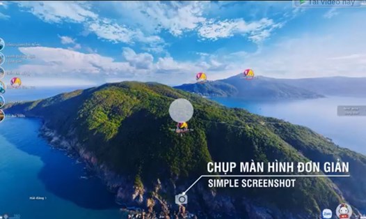 Một chạm đến Đà Nẵng. Ảnh từ clip