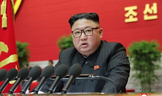 Nhà lãnh đạo Triều Tiên Kim Jong-un. Ảnh: AFP/KCNA