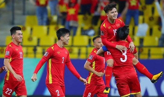 Tuyển Việt Nam quyết tâm thay đổi lịch sử ở trận gặp tuyển Trung Quốc sắp tới. Ảnh: AFC.