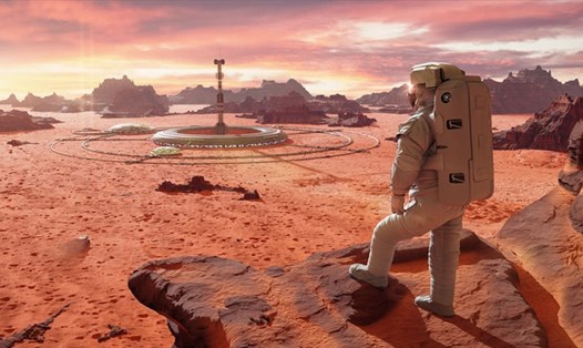 Loài người đang trên đường chinh phục sao Hỏa. Ảnh: NASA