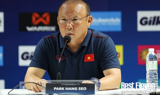 Huấn luyện viên Park Hang-seo tự tin cùng tuyển Việt Nam có điểm trên sân tuyển Trung Quốc. Ảnh: Getty.