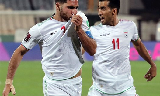Iran vẫn đang bất bại tại vòng loại thứ 3 World Cup 2022. Ảnh AFP