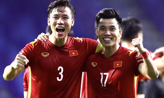 Tuyển Việt Nam đang có tâm lý rất tự tin trước trận đấu tuyển Trung Quốc. Ảnh: Mỹ Trang