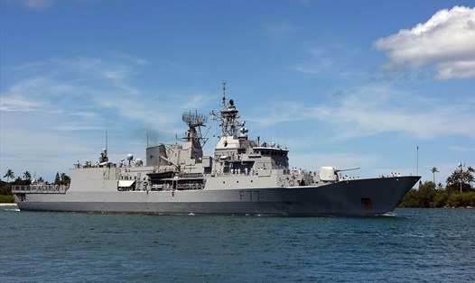 Tàu chiến New Zealand HMNZS Te Kaha sẽ tham gia cuộc tập trận Bersama Gold 21 cùng 4 nước tại Singapore từ 8-16.10.2021. Ảnh: US Navy