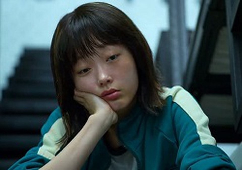 Lee Yoo Mi "Squid Game" thắng giải thưởng Nữ diễn viên mới xuất sắc nhất tại Buil Film Awards. Ảnh: Cắt phim. Lee Yoo Mi "Squid Game" thắng giải thưởng Nữ diễn viên mới xuất sắc nhất tại Buil Film Awards. Ảnh: Cắt phim.