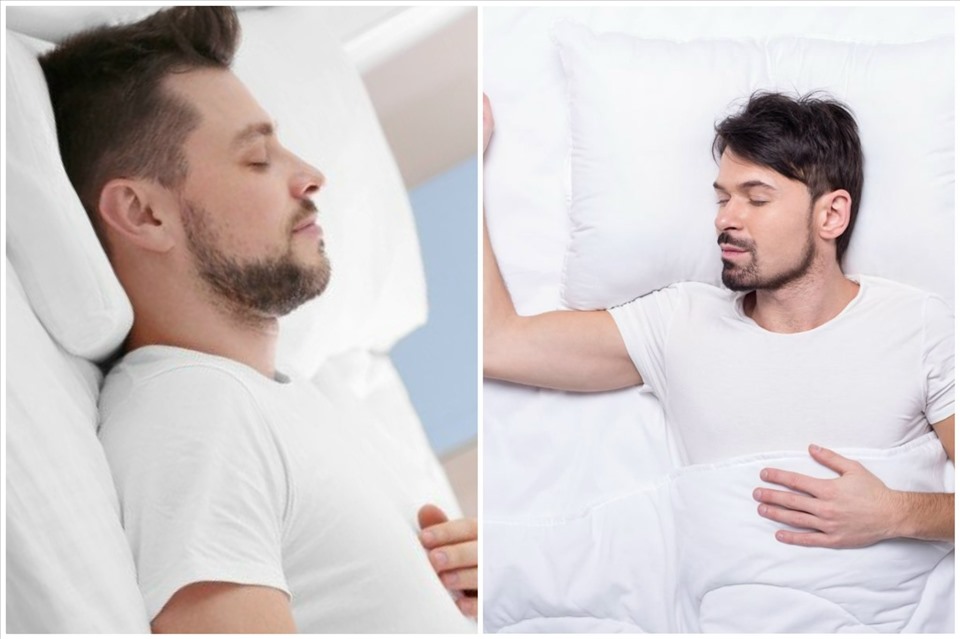Ngủ ngửa mang lại nhiều lợi ích cho sức khỏe. Đồ họa: Thanh Ngọc
