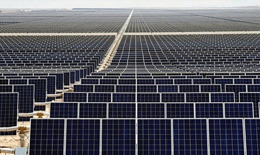 Nhà máy điện mặt trời Villanueva của Enel Green Power ở Mexico. Ảnh: AFP