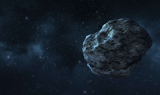 Hình minh họa tiểu hành tinh trôi nổi trong không gian. Ảnh: NASA