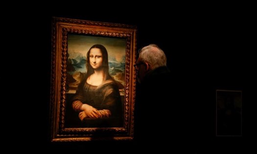 Bản sao tranh Mona Lisa. Ảnh: Reuters