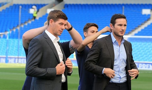Gerrard và Lampard có thể trở lại Anh ngay trước năm mới. Ảnh: AFP.
