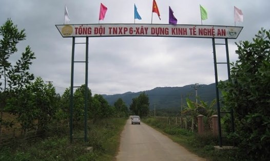 Công ty CP Đầu tư Phát triển nguyên liệu TH vùng Đông Bắc Nghệ An có tiền thân là Tổng đội TNXP6, thuộc Tỉnh Đoàn Nghệ An. Ảnh: QĐ