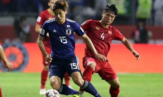 Tuyển Việt Nam từng thất bại 0-1 trước Nhật Bản tại Asian Cup 2019. Ảnh: Hữu Phạm