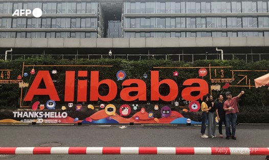 Alibaba, nhân tố thúc đẩy ngày Độc thân trở thành một ngày lễ lớn ở Trung Quốc. Ảnh: AFP.