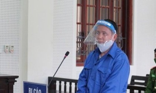 Ngân Văn Mạo (SN 1975) trú xã Lượng Minh, huyện Tương Dương bị kết án 20 năm tù về tội “Mua bán trái phép chất ma túy”. Ảnh: CA