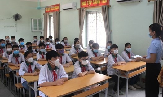 Nhiều địa phương trong tỉnh Phú Thọ sẽ đón học sinh trở lại học trực tiếp vào ngày 15.11. Ảnh: CTTPT.