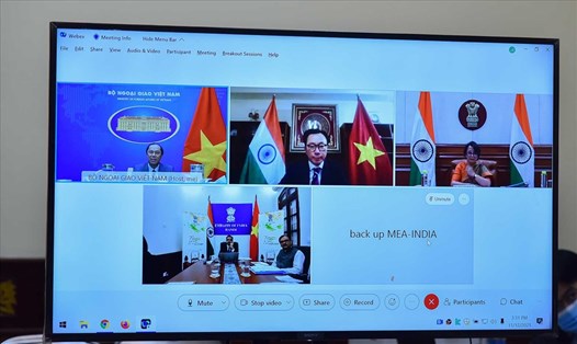Việt Nam - Ấn Độ tổ chức phiên tham khảo chính trị lần thứ 11 và đối thoại chiến lược lần thứ 8. Ảnh: Bộ Ngoại giao