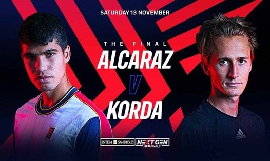 Lucas Alcaraz và Sebastian Korda xứng đáng góp mặt ở trận chung kết ATP NextGen Finals 2021. Ảnh: ATP Tour