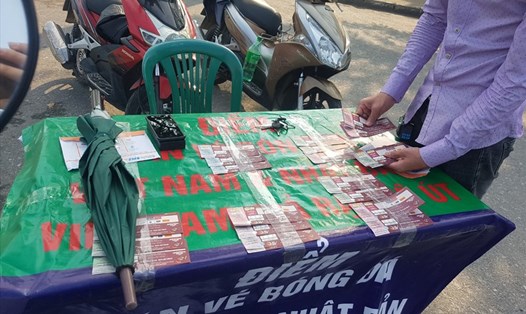 Vé "chợ đen" trận tuyển Việt Nam - Saudi Arabia đang bằng hoặc rẻ hơn giá gốc. Ảnh: M.Đ