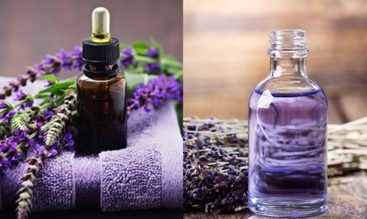 Tinh dầu hoa oải hương mang lại nhiều lợi ích đối với sức khỏe. Đồ họa: Thanh Ngọc