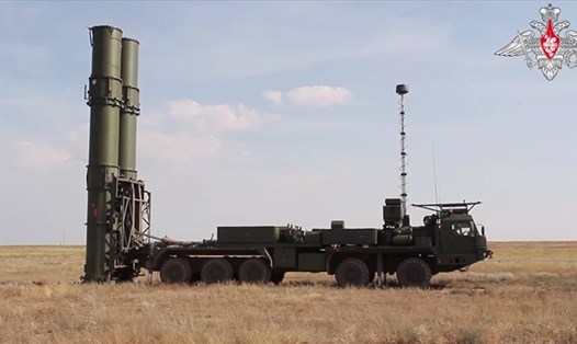 Hệ thống tên lửa phòng không S-550 của Nga đang được phát triển như một phiên bản di động của S-500. Ảnh: Bộ Quốc phòng Nga