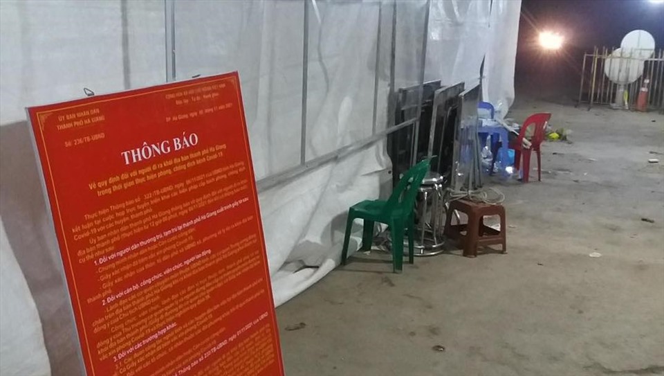 TP Hà Giang gỡ bỏ các chốt kiểm soát dịch COVID-19.