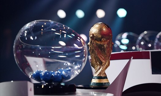 Lễ bốc thăm chia cặp bán kết play-off vòng loại World Cup 2022 cũng rất được quan tâm. Ảnh: FIFA