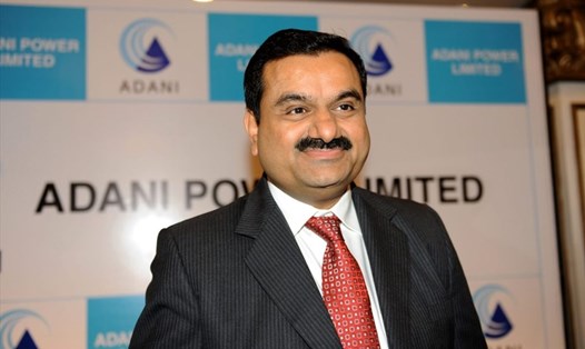 Tỉ phú Ấn Độ Gautam Adani có mức tăng tài sản trong năm 2021 đứng thứ ba thế giới. Ảnh: AFP