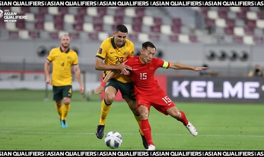 Tuyển Australia tự tin sẽ có 3 điểm khi tái đấu tuyển Trung Quốc. Ảnh: AFC.