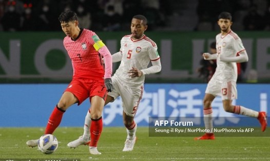 Tuyển Hàn Quốc muốn đứng đầu bảng A tại vòng loại World Cup 2022. Ảnh: AFP