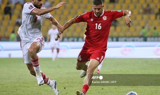 UAE sẽ hành quân đến sân của Lebanon tại vòng loại World Cup 2022. Ảnh: AFP