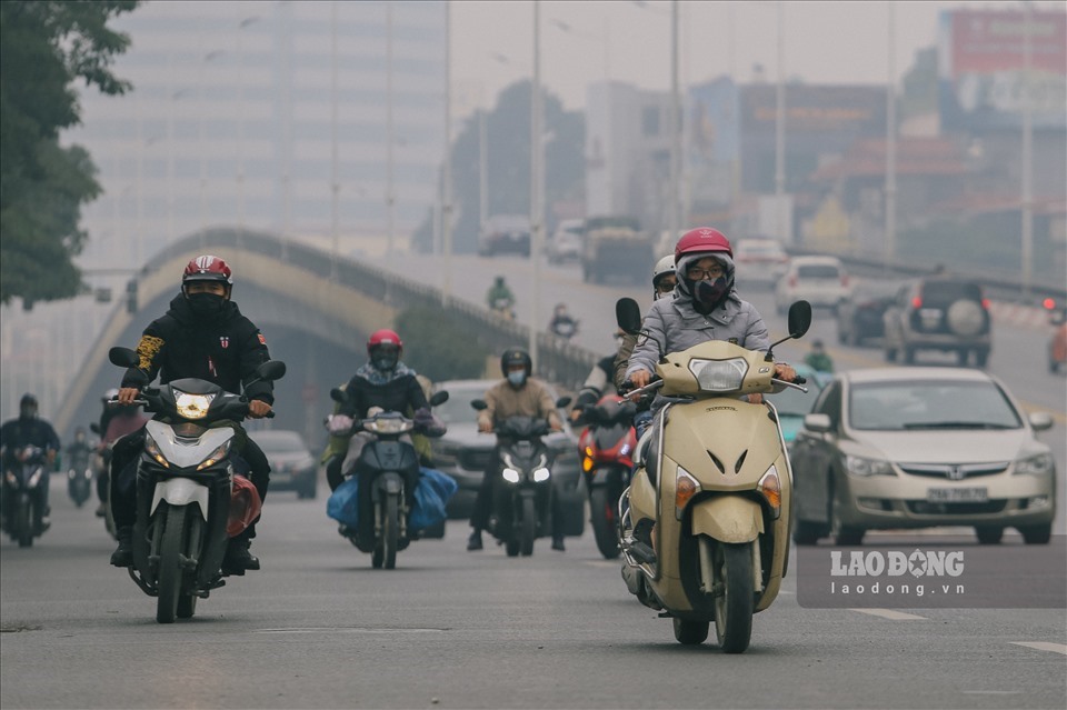 Những nơi nào ở Hà Nội ô nhiễm không khí nguy hiểm nhất sáng nay?
