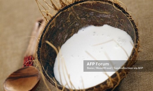Nước cốt dừa có tác dụng giảm cân hiệu quả. Ảnh AFP
