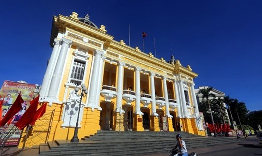 Nhà hát Lớn Hà Nội - nơi diễn ra Hội nghị Văn hoá toàn quốc lần thứ Nhất năm 1946. Ảnh: LĐO