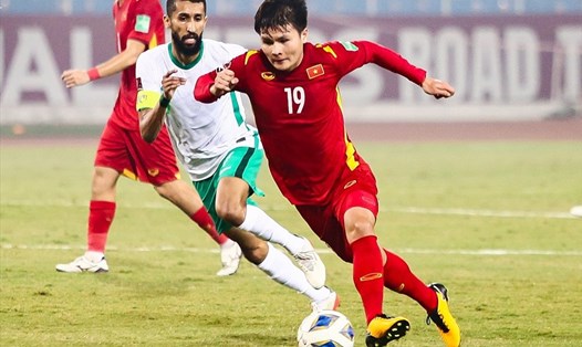 Tuyển Saudi Arabia dự giải đấu mới ngay sau khi kết thúc trận đấu với tuyển Việt Nam tại vòng loại World Cup 2022. Ảnh: AFC