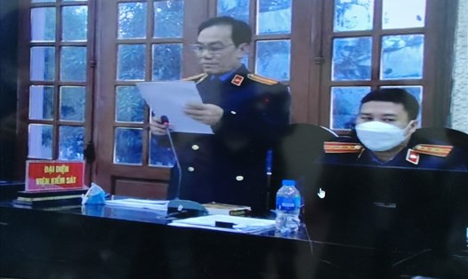 Viện Kiểm sát nhân dân tỉnh Hải Dương đề nghị Cao Tài Năng mức án tử hình. Ảnh: Mai Dung
