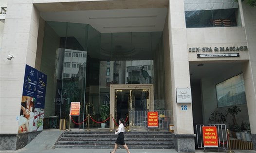 Khách sạn Mường Thanh Hà Nội Grand Centre là 1 trong 12 khách sạn được chọn làm nơi cách ly. Ảnh: Tùng Giang