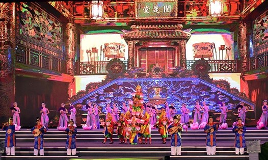 Nhã nhạc cung đình Huế là di sản văn hóa phi vật thể của Việt Nam được UNESCO vinh danh. Ảnh: LĐ