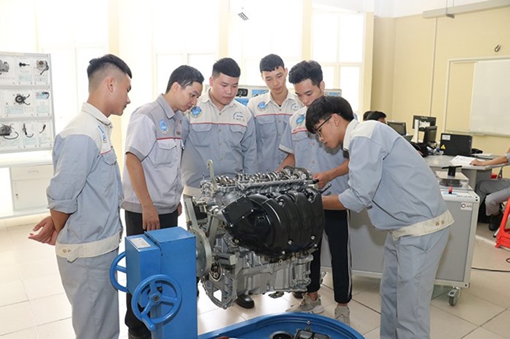 Chất lượng nhà giáo giáo dục nghề nghiệp từng bước nâng lên Chất lượng nhà giáo giáo dục nghề nghiệp từng bước nâng lên