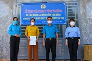 LĐLĐ tỉnh Bình Phước trao tặng 4 căn nhà tình thương cho người khó khăn