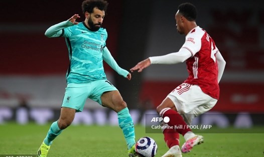 Liverpool đối đầu Arsenal tại vòng 12 Ngoại hạng Anh. Ảnh: AFP