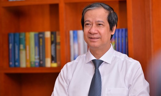 Bộ trưởng Nguyễn Kim Sơn gửi chia sẻ tâm huyết đến các thầy cô nhân Ngày Nhà giáo Việt Nam. Ảnh: GDTĐ