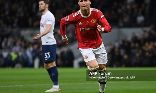 Ronaldo vẫn là niềm hy vọng số 1 của Man United. Ảnh: AFP
