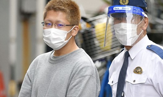 Nghi phạm Kyota Hattori, 24 tuổi, đã bị cảnh sát bắt giữ ngay sau khi thực hiện vụ tấn công trên tàu điện ngầm vào thành phố Tokyo, đêm Halloween 31.10. Ảnh:  The Chofu police station