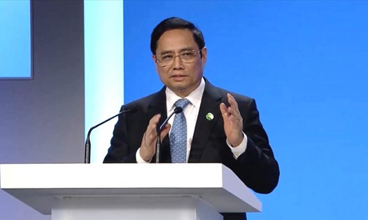 Thủ tướng Phạm Minh Chính đánh giá cao sáng kiến cam kết giảm phát thải khí mê-tan toàn cầu. Ảnh: VGP