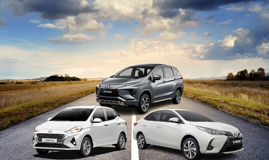 Hyundai Grand i10, Toyota Vios hay Mitsubishi Xpander ... là những mẫu xe phù hợp với nhu cầu chạy xe dịch vụ. Đồ họa: Lâm Anh.