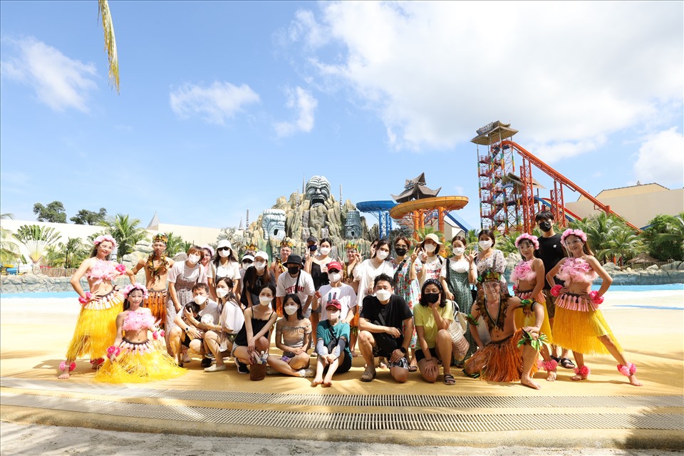 Phú Quốc thí điểm đón đoàn khách du lịch hộ chiếu vaccine đầu tiên. Ảnh: BTC