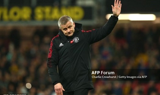 Man United sa thải Solskjaer sau 3 năm gắn bó. Ảnh: AFP