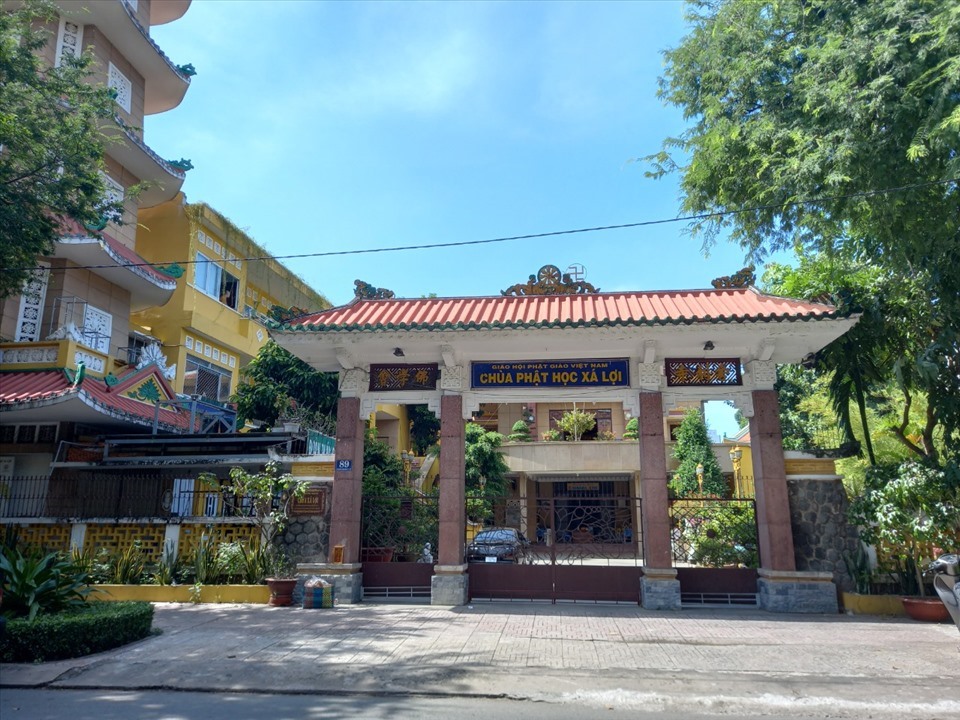 Chùa Xá Lợi từng là nơi đặt Văn phòng Ban Liên lạc Phật giáo yêu nước TPHCM. Ảnh: Huân Cao